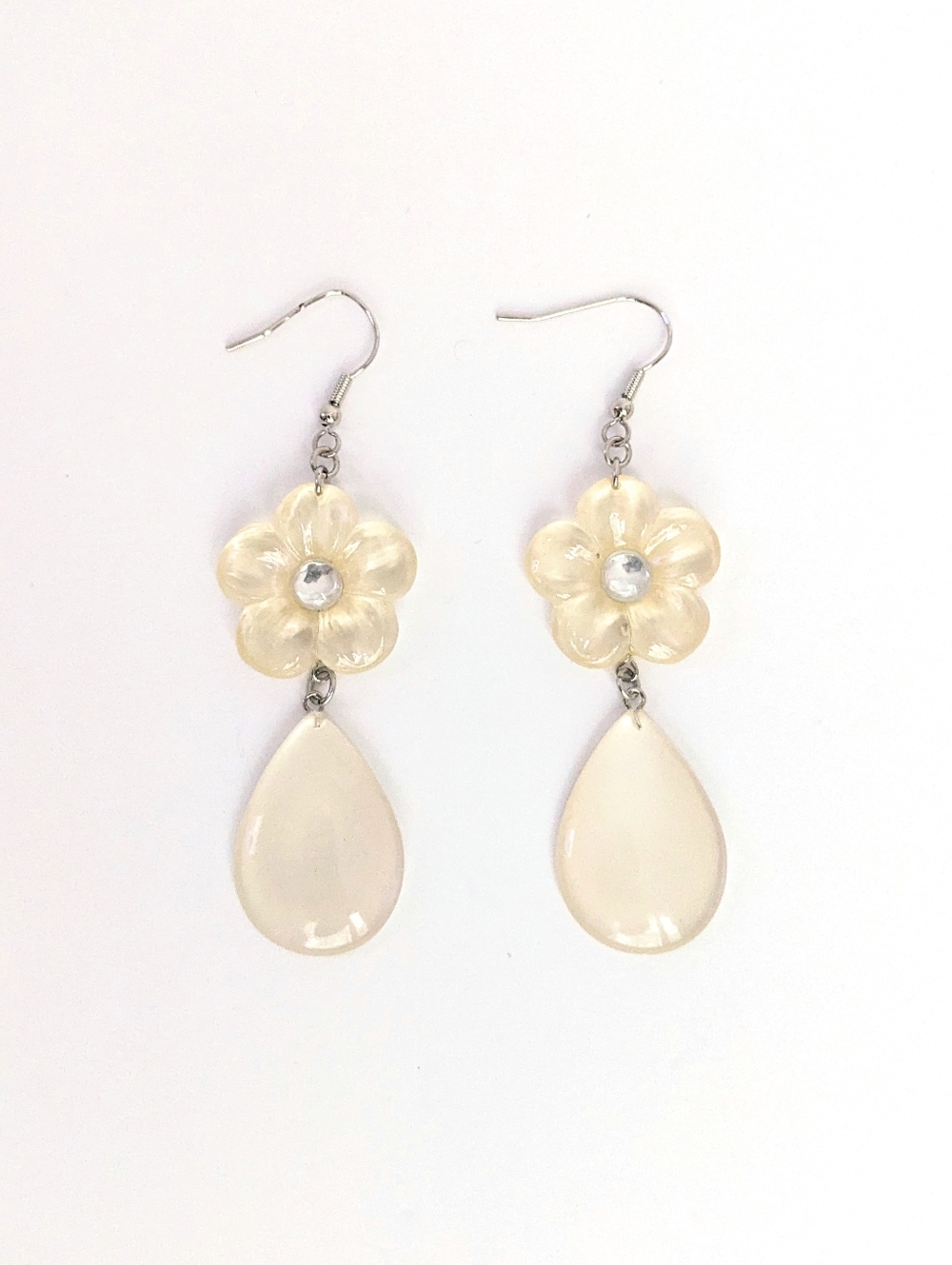 Floral Teardrop Earrings